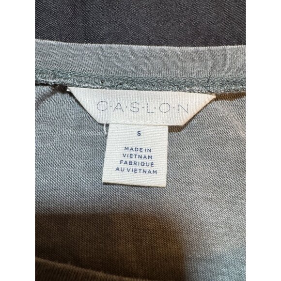 Short-Sleeve Gray Knot-Front Caslon Tee‎ - Picture 4 of 6
